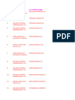 Company Name - L, C Amount Pament Date 2013