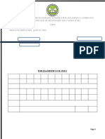 Final Basic Maths Mock Excel 2024