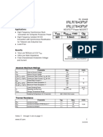 Infineon IRLR7843 DataSheet v01 01 en