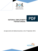 National Employment Policy 