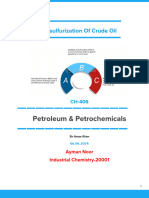 Desulfurization of Crude Oil