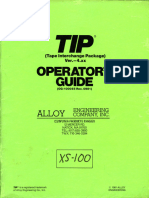 OG-100055 Alloy Tape Interchange Package Ver 4.Xx Operators Guide Sep81