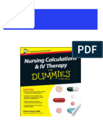 5659instant Ebooks Textbook Nursing Calculations and IV Therapy For Dummies UK Claire Boyd Download All Chapters