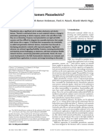 How To Make Elastomers Piezoelectric