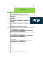 Hospital Document Star List of Procedures For Anh (For Multi Speciality)