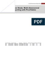 CasesStudy PivotTable