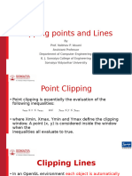 CGV 4.1 - Clipping Points and Lines