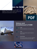 Introduction To SEBI