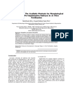 Embryo Morphology Scoring