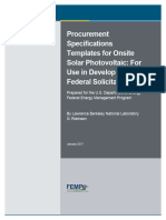 Solar PV Procurement