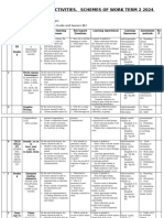 2024 Grade 5 Skills in English Schemes of Work Term 2