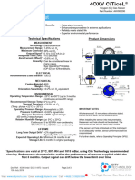 Sps Siot Citytech 4oxv Sensor Datasheet