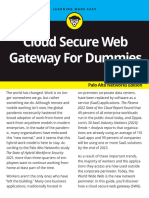 Cloud Secure Web Gateway For Dummies