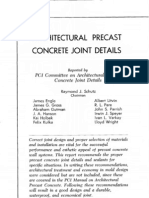 Architectural Precast Joints