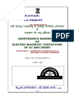 Maintenance Handbook On Electro Magnetic Contactor of AC EMU-MEMU-Eng