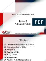 Lesson 2 - Advanced TCPIP