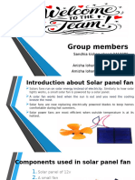 of Solar Panel Project (Physics)