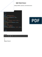 PHP Practical File