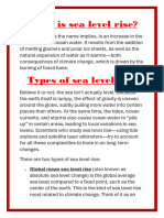 Sea Level Rise Part 1