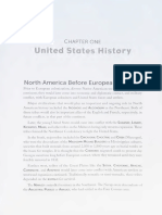 North America Before European Contact: Chapter One