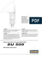 Ohlins - DTC - Einbauanleitung Su 509 Englisch