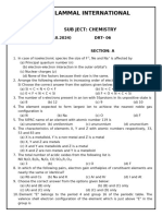 CHEMISTRY DRT 12 10.10.2024