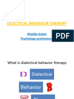 Dilectical Behavior Therapy