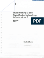 DCNI-2 Implementing Cisco Data Centre Network Infrastructure 2 SGvol1 Ver3.0