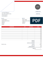 Receipt Template 1 Excel