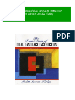 (Ebooks PDF) Download The Foundations of Dual Language Instruction 5th Ed Edition Lessow-Hurley Full Chapters