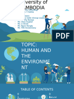 (ITC TOPIC) World and The Environment (Group 4)