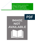 Full download Structural Analysis of Historic Construction Preserving Safety and Significance Proceedings of the VI International Conference on Structural Analysis SAHC08 2 4 July 2008 Bath United Kingdom 2 Volumes set 1st Edition Dina D'Ayala pdf docx