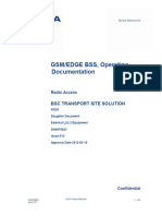 GSM/EDGE BSS, Operating Documentation: BSC Transport Site Solution