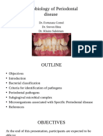 Microbiology of Periodontal Diseases Lecture For DDS3