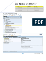 How To Configure SAP Flexible Workflow