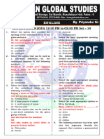 SSC MTS English Practice Set-14 (Printable PDF) - 6201386989