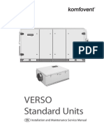 VERSO Installation Service Manual STANDARD UNITS