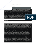 Capacitor and Capacitance