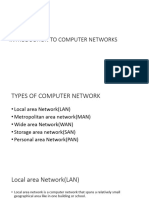 Introduction To Computer Networks