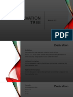 TCS Lect 24-25 Derivation Tree