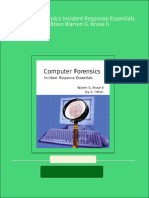 Computer Forensics Incident Response Essentials 1st Edition Warren G. Kruse Ii 2024 Scribd Download