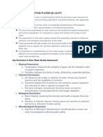 Assessment of River Water Quality