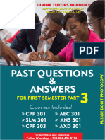 Final Final All Part Three First Semester PQ