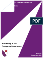 RCEM HIV Testing in The ED Revised December 2020