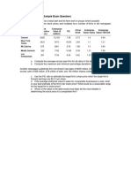 COMM 1140 Mutiples Valuation With Solution