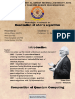 Shors Algorithm