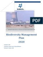 Biodiversity Management Plan 2020