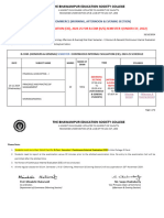 CIE Examination Notice Morning Afternoon Evening SEM I 2024 25