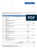 France Bank Statement