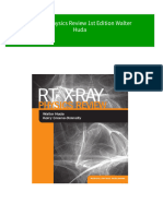 Rt X Ray Physics Review 1st Edition Walter Huda download pdf